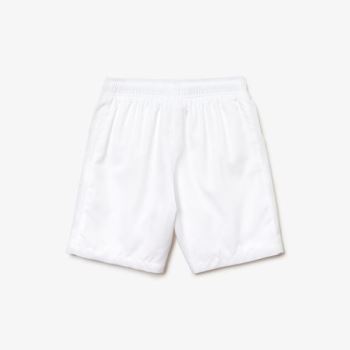 Lacoste SPORT Tennis Shorts - Kraťasy Dětské Bílé | CZ-1d5aOE